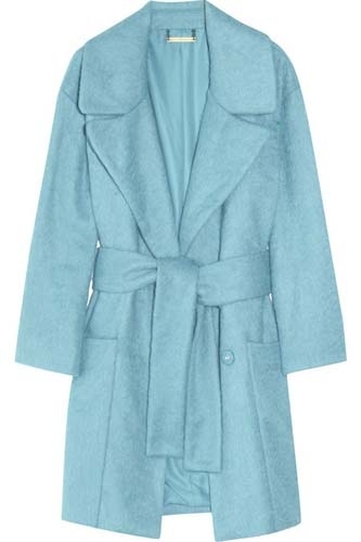 Diane Von Furstenberg Harrington Brushed Coat