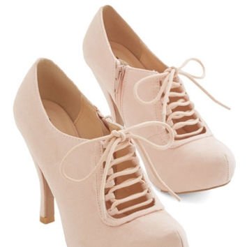 ModCloth Darling Can't Stop Blushing Heel