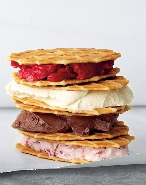 Pizzelle Sandwich