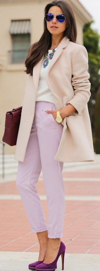 Pink and Lavender