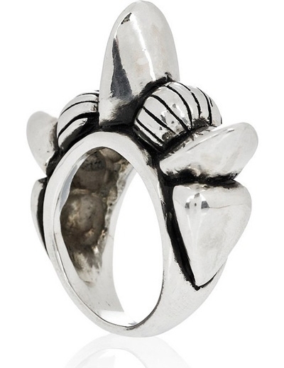 Pamela Love Tribal Spike Sterling Silver Ring