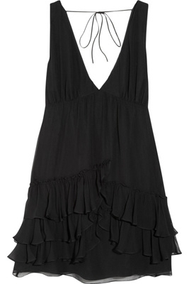 Elizabeth and James Rebecca Silk-Chiffon Dress