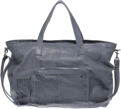 Pieces Vibs Leather Travel Bag