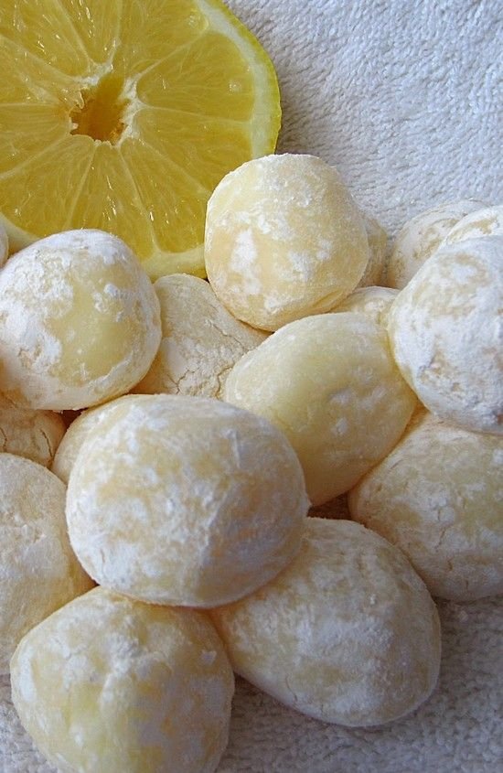 White Chocolate Lemon Truffles