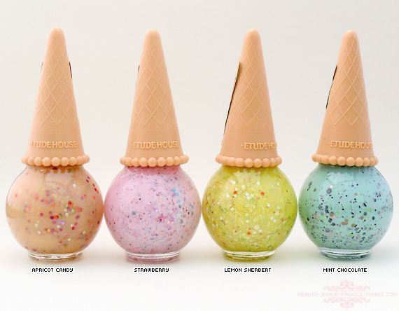 Etude House Sweet Recipe Ice Cream Nails