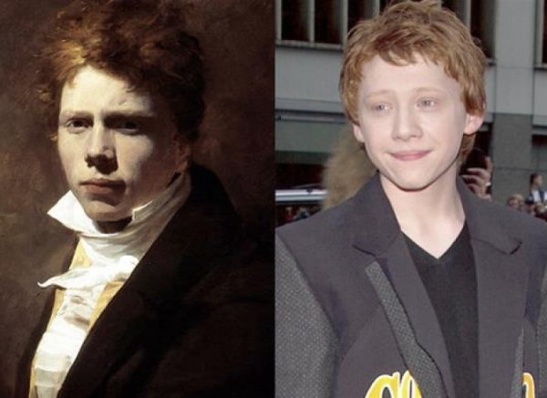 RUPERT GRINT and SIR DAVID WILKIE