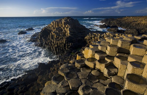 The Giant's Causeway in Northern Ireland