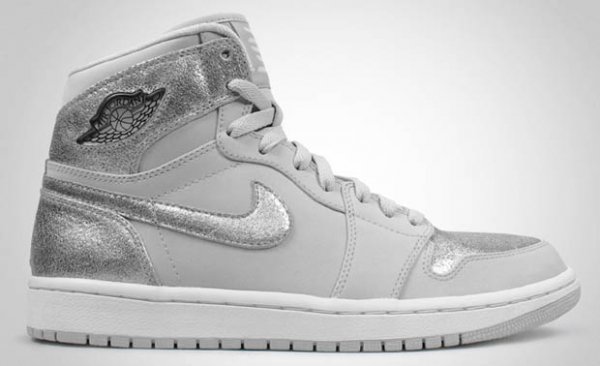 Air Jordan – Silver Shoes