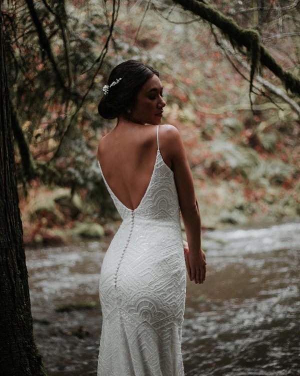 Dress, Photograph, Clothing, Shoulder, Wedding dress,