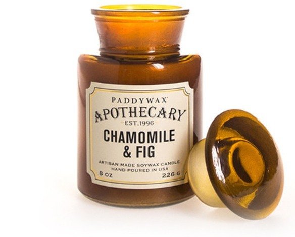 Paddywax Apothecary Jar Candle, Chamomile and Fig