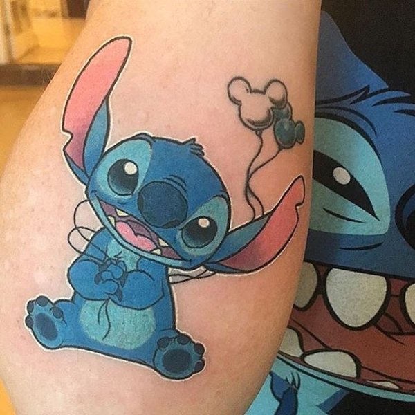 cartoon, tattoo artist, arm, tattoo, thigh,