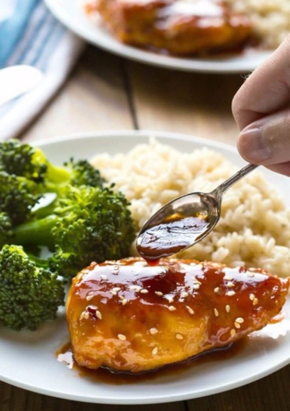 Gluten Free Sesame Chicken with Honey