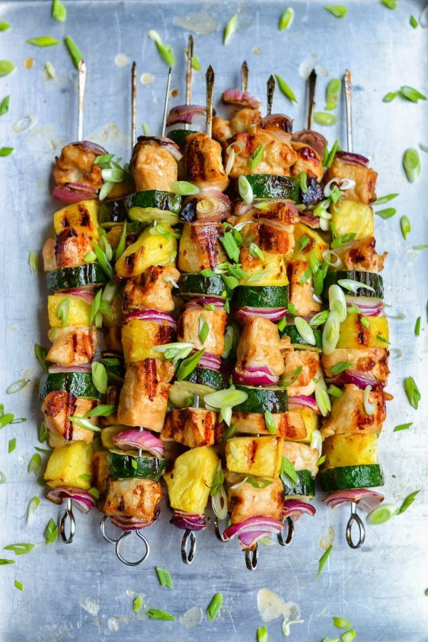 Asian Chicken Kebabs