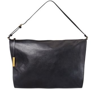 Faux-Napa Big Shoulder Bag