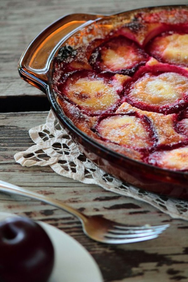 Plum Clafouti