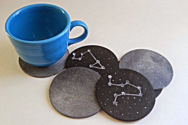 Moon and Stars Coasters