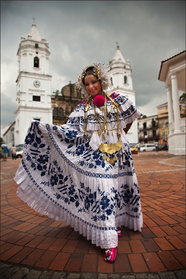 Cathedral of Panama City,color,photograph,clothing,image,