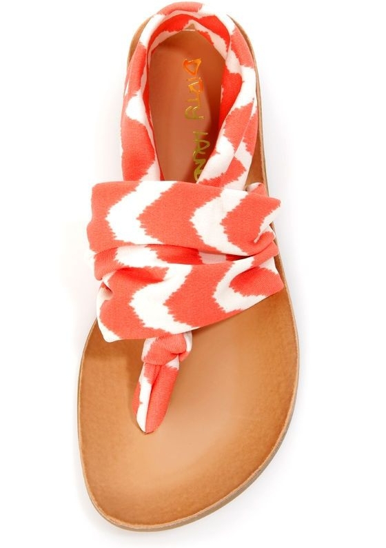 Coral Wide Sandals