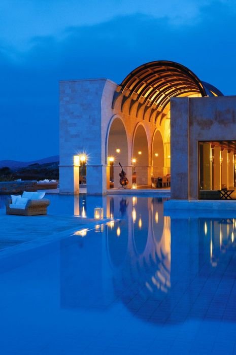 The Blue Palace, Isle of Crete, Greece