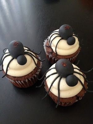 Spooky Spider Cupcakes