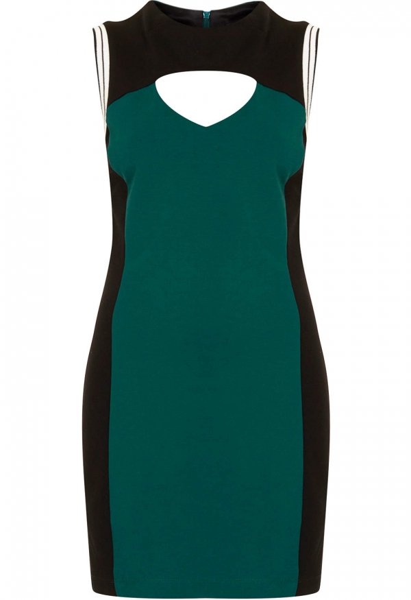 Topshop Sports Trim Bodycon Dress