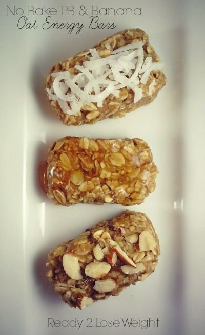 Peanut Butter & Banana Oat Energy Bites