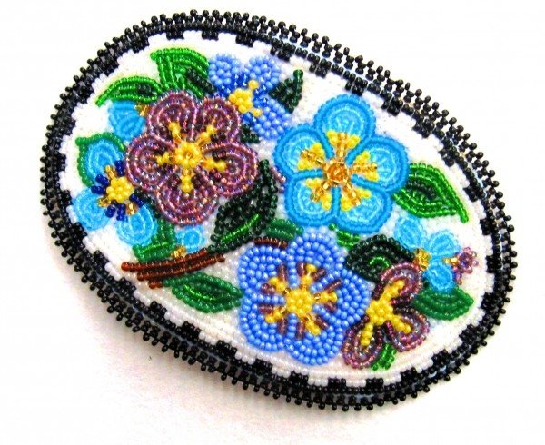 Beaded Barrette or Clip