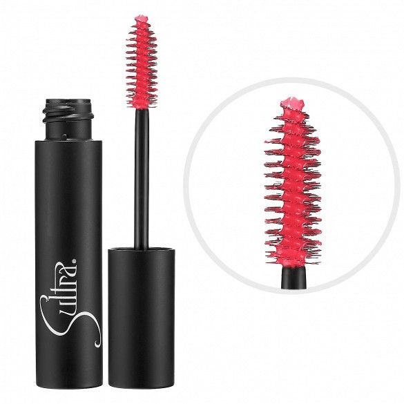 Cosmetics, Mascara, Red, Material property, Brush,