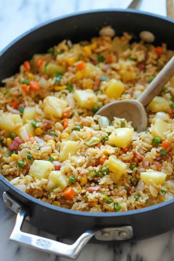 Dish, Food, Cuisine, Thai fried rice, Rice,