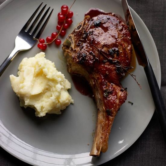 Pan Roasted Veal Chops