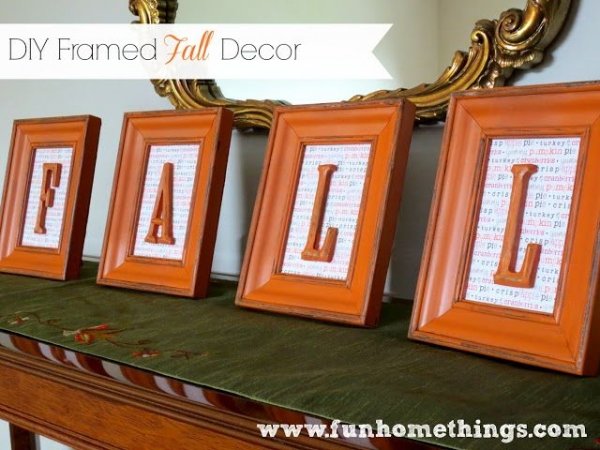 Framed Letters