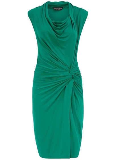 Dorothy Perkins Twist Cowl Neck Dress - 7 Sexy Jewel-Toned Party…