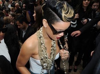 Rihanna's Modern Mohawk