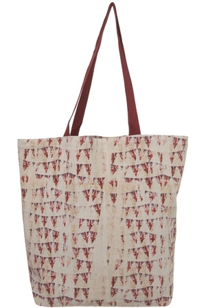 Topshop Union Jack Bunting Shopper Bag