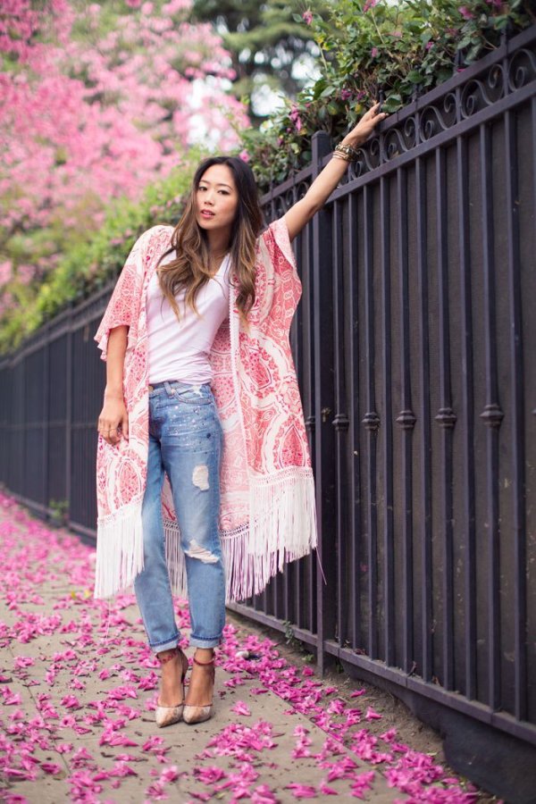 Kimono Style Jackets Can Be Worn with Literally Anything