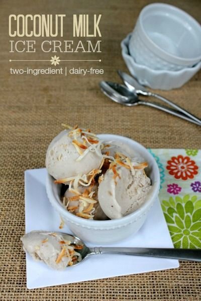 Coconut Milk Ice Cream