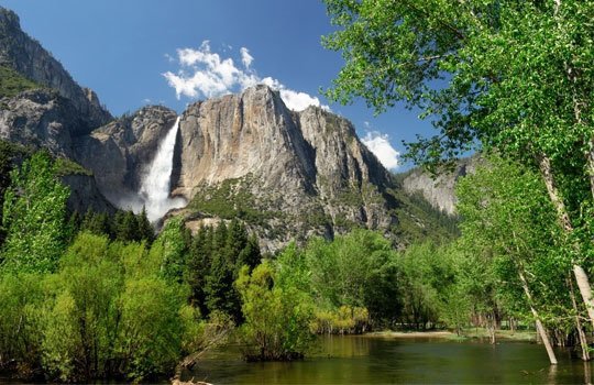 Yosemite National Park Waterfall