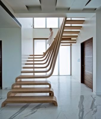 Sculptural Stairway