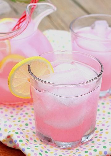 Homemade Pink Lemonade