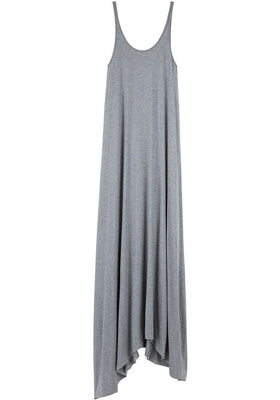 T by Alexander Wang Asymmetric Long Dress