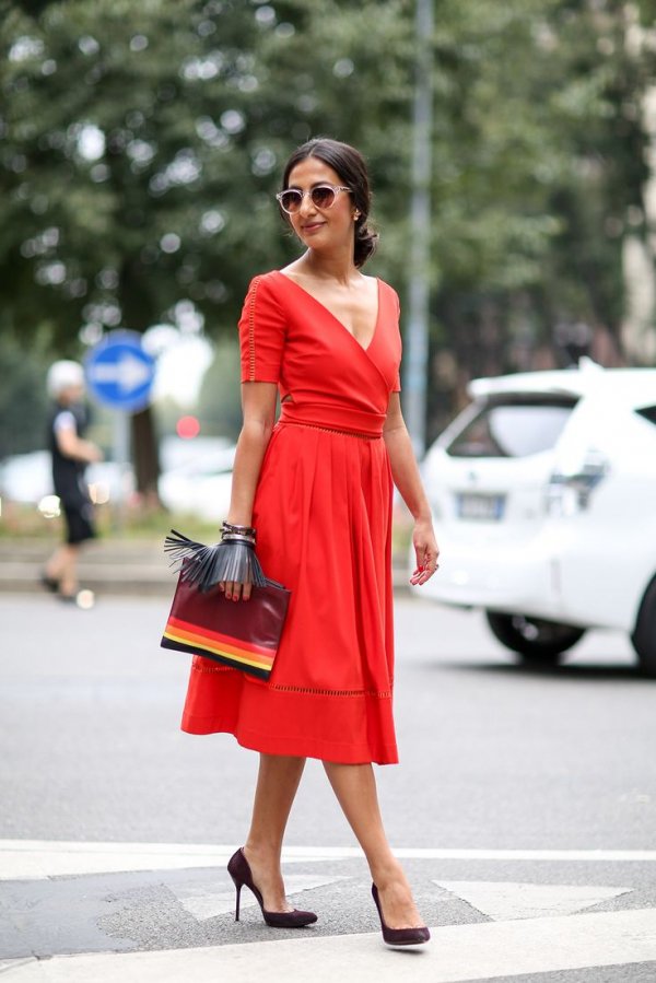 red,clothing,dress,footwear,fashion,