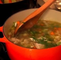 Chicken Soup with Dill