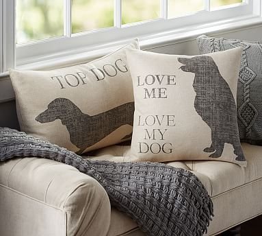 DOG PRINTS PILLOW COVERS