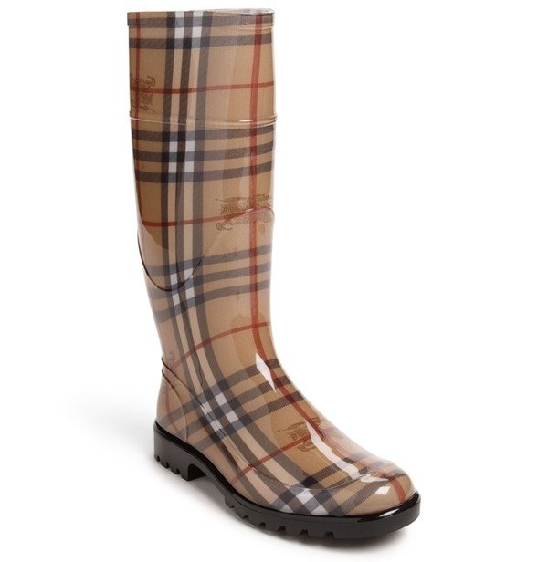 Burberry Tall Rain Boot