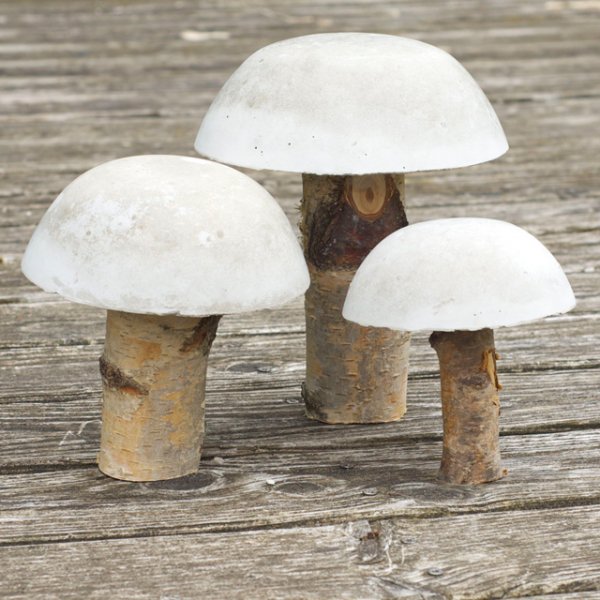 Make Concrete Toadstools