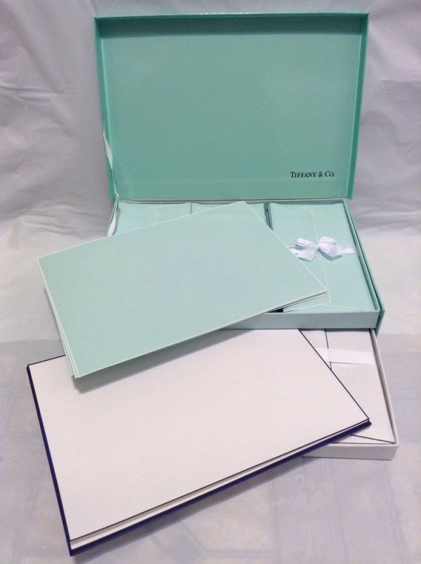 Tiffany and co on sale stationary