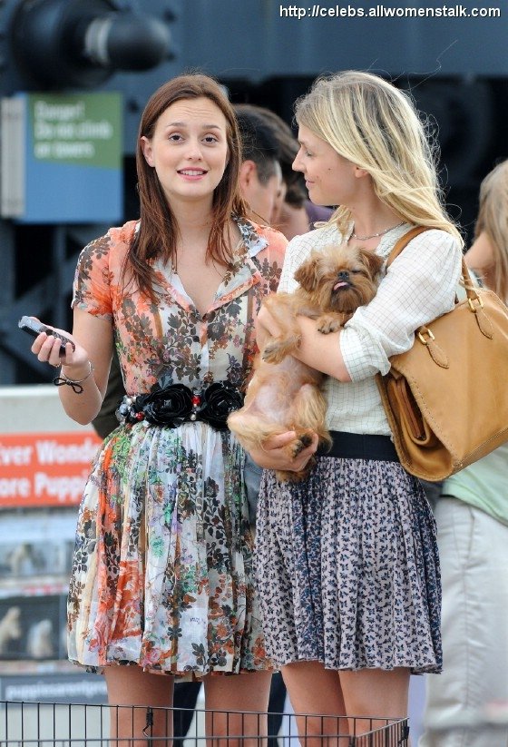 Leighton Meester on Gossip Girl