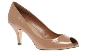 Asos ‘Saviour’ Patent Peep-Toe Shoe