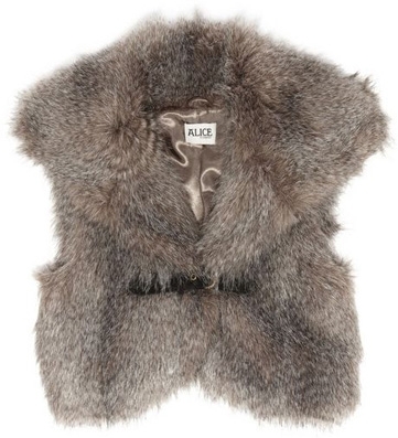 Alice by Temperley Faux Fur Gilet