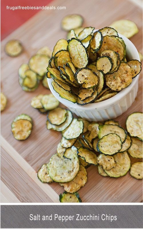 Salt and Pepper Zucchini Chips